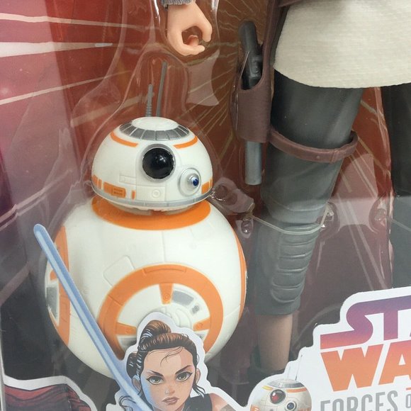 Star Wars Forces Of Destiny Rey Of Jakku And BB-8 Adventure Set Disney Hasbro - Picture 4 of 12